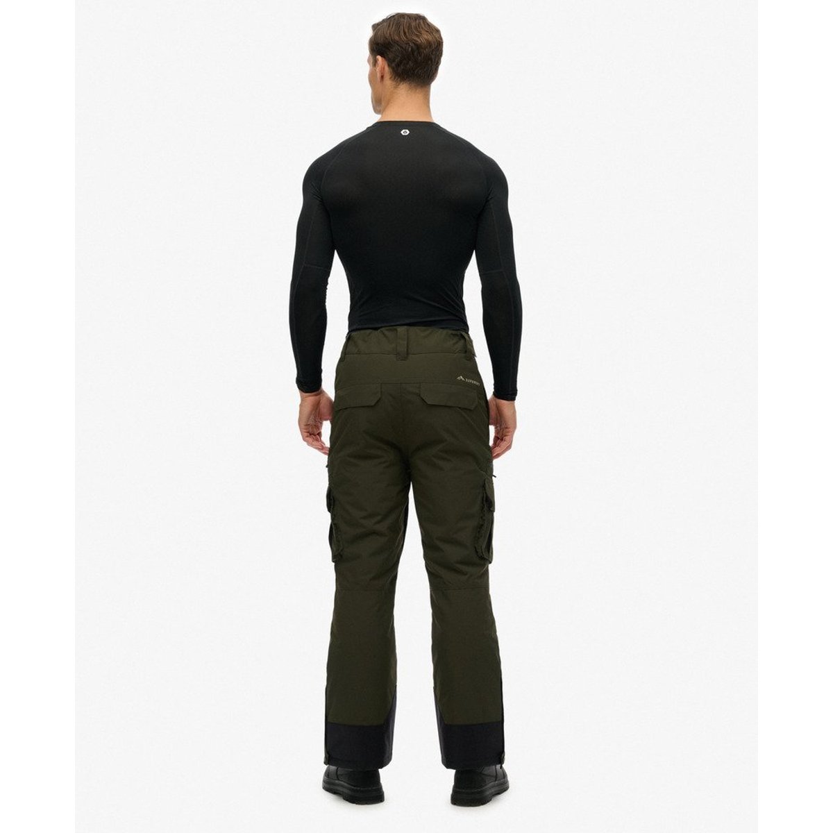 Pantalon de ski Ultimate Freestyle vert olive surplus goods, SUPERDRY