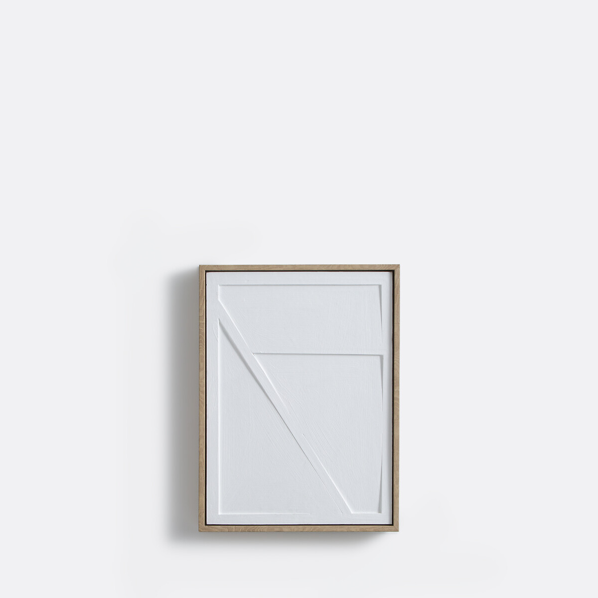 Tableau 30 x 40 cm, Taneo blanc, LA REDOUTE INTERIEURS