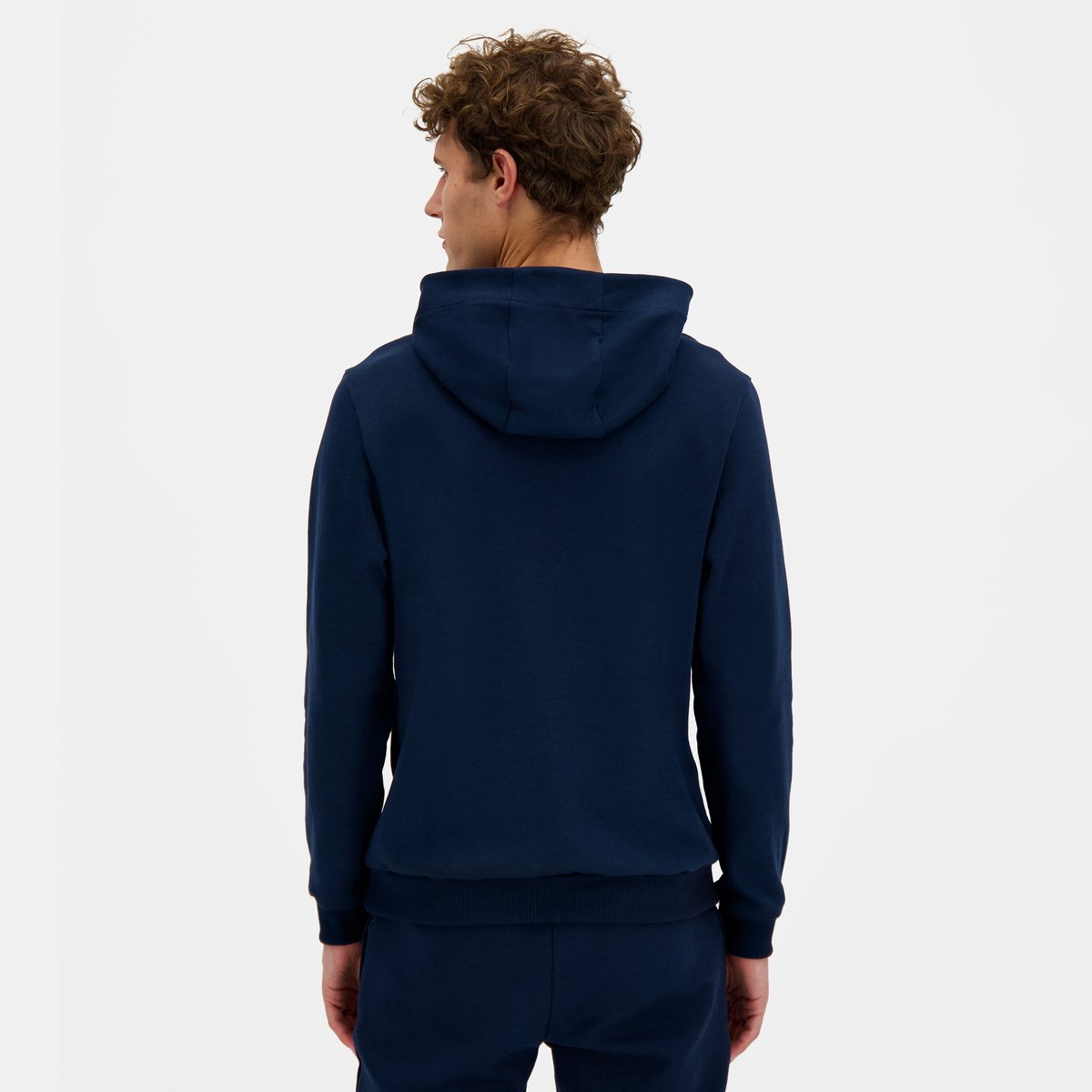 Sweat à capuche Ton sur ton bleu, LE COQ SPORTIF