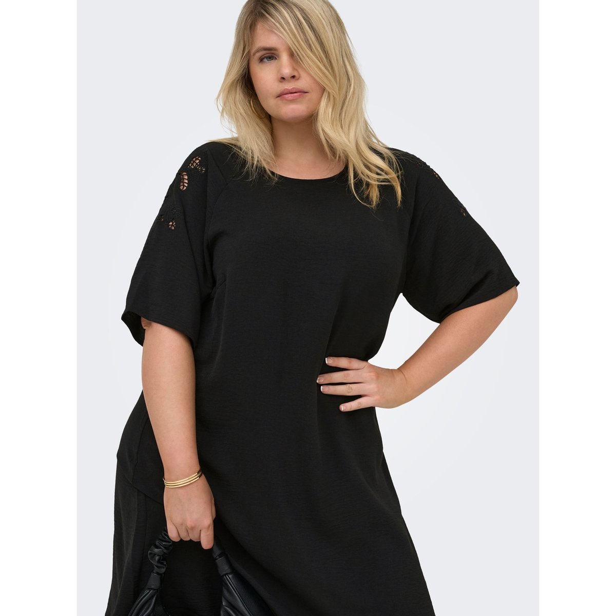Robe noire - black, ONLY CARMAKOMA