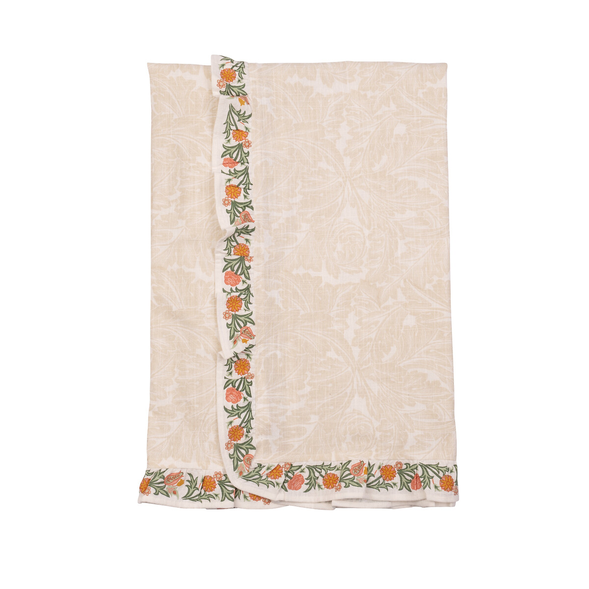 230cm Kitchen Garden Tablecloth neutral, WILLIAM MORRIS AT HOME