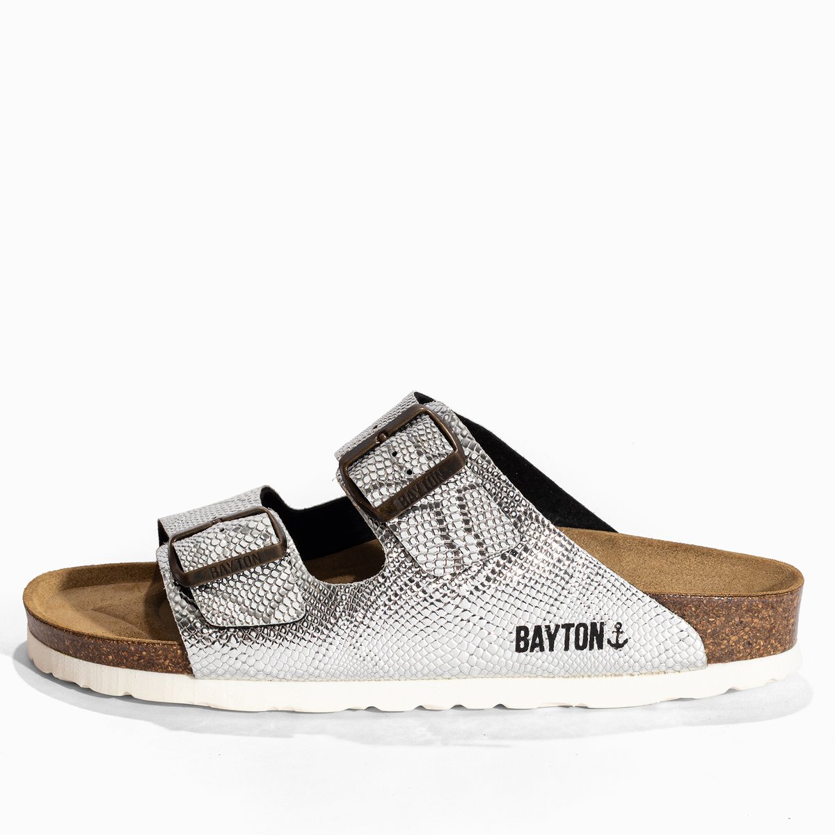 Sandales ATLAS argent, BAYTON