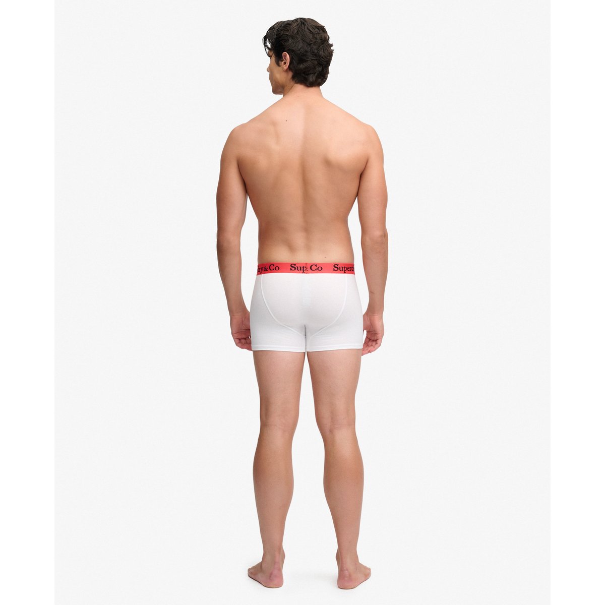 Lot de 3 Boxers & Co Coupe Classique noir/gris anthracite/optique, SUPERDRY