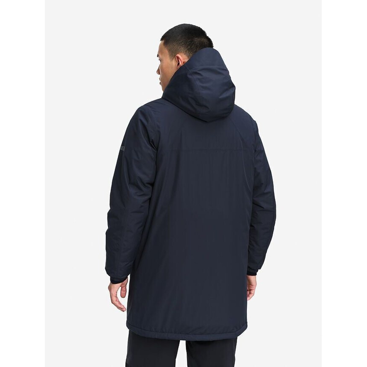 Parka Rainpack 90+ acolchada, con forro de sherpa MTD REPREVE azul marino, AIGLE