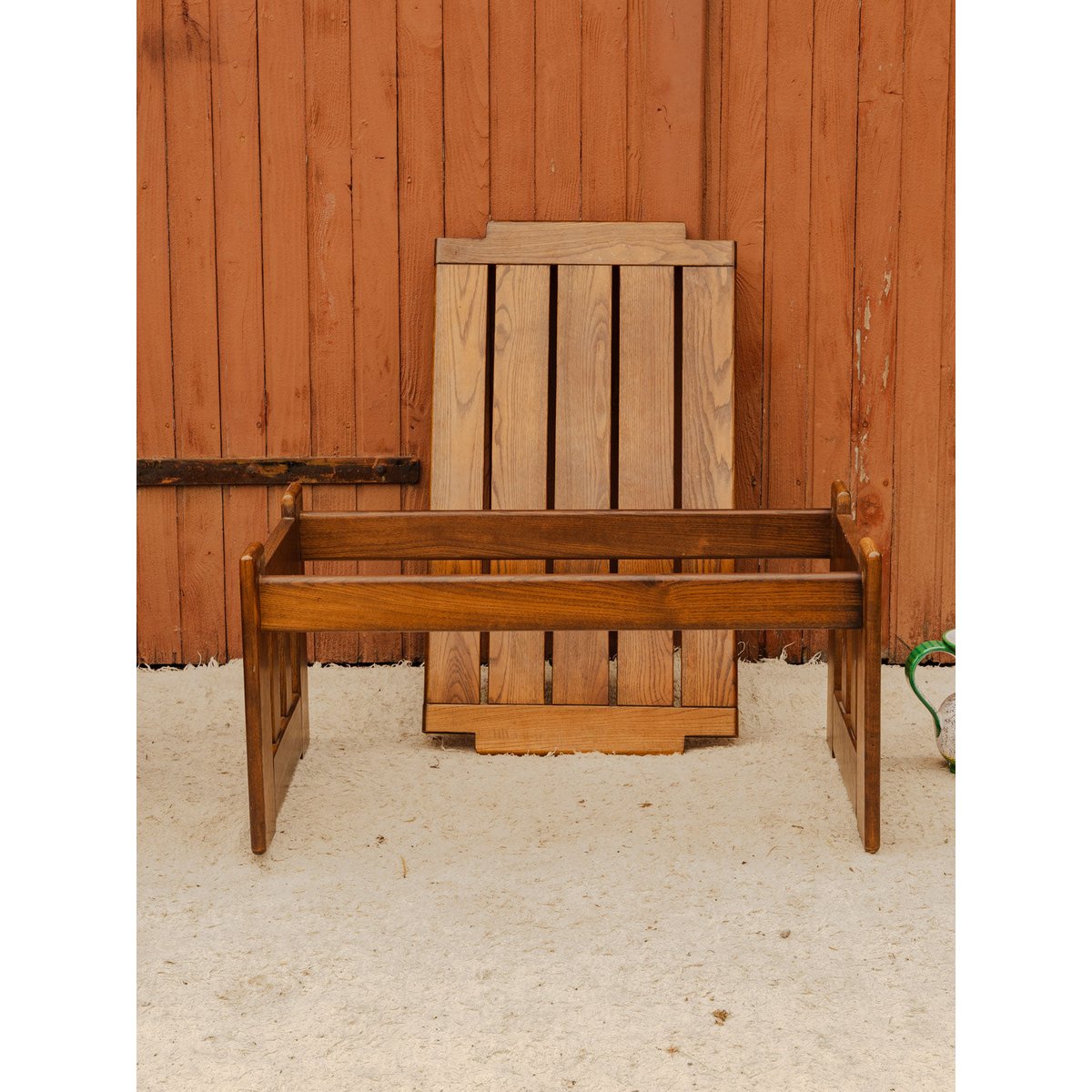 Table basse en bois Donna N°1620 - Bon état bois foncé, DEBONGOUT