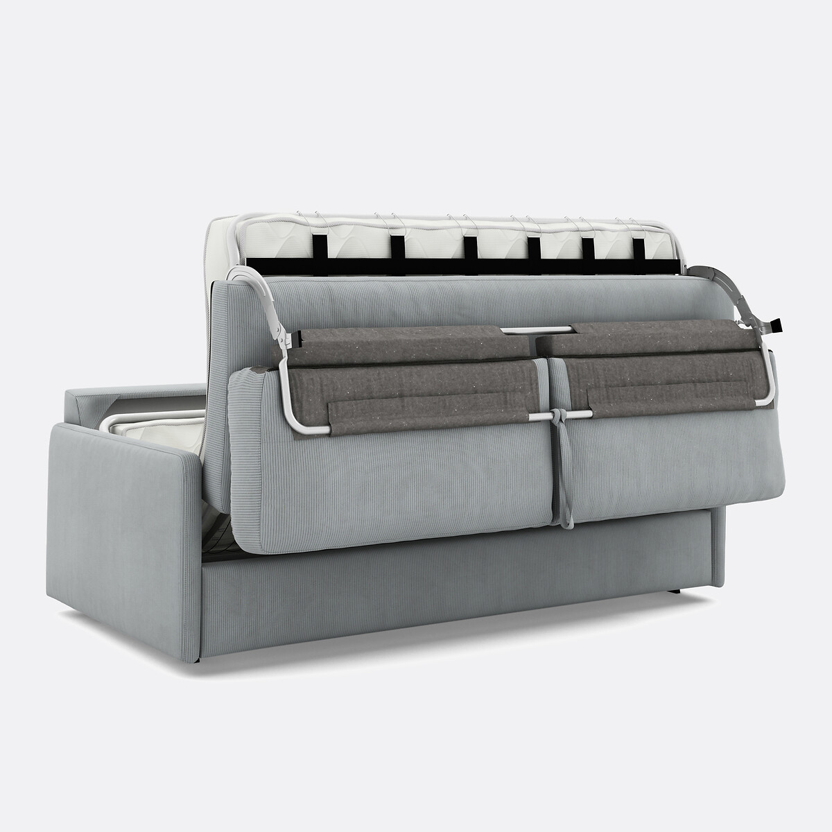 Sofá cama de pana de 2, 3 o 4 plazas, Comfort Bultex®, Marta celedón, LA REDOUTE INTERIEURS