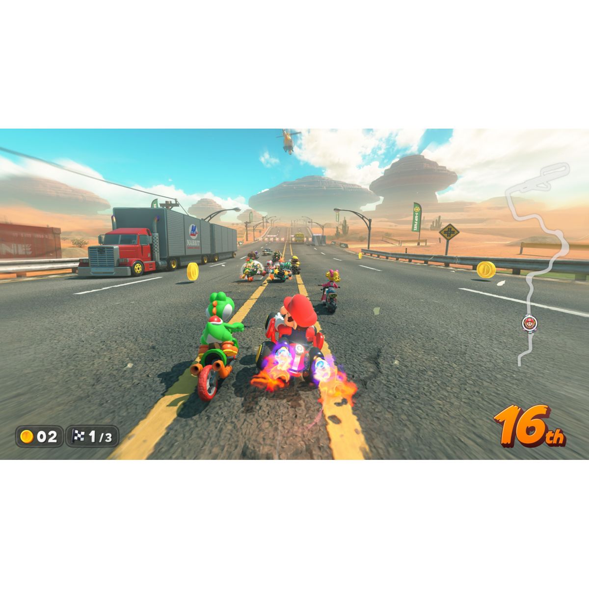 Jeu Switch 2 Mario Kart World couleur unique, NINTENDO