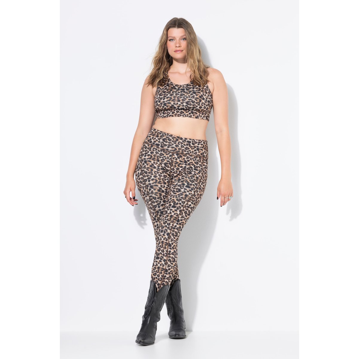 Collant de sport, longueur cheville beige, STUDIO UNTOLD