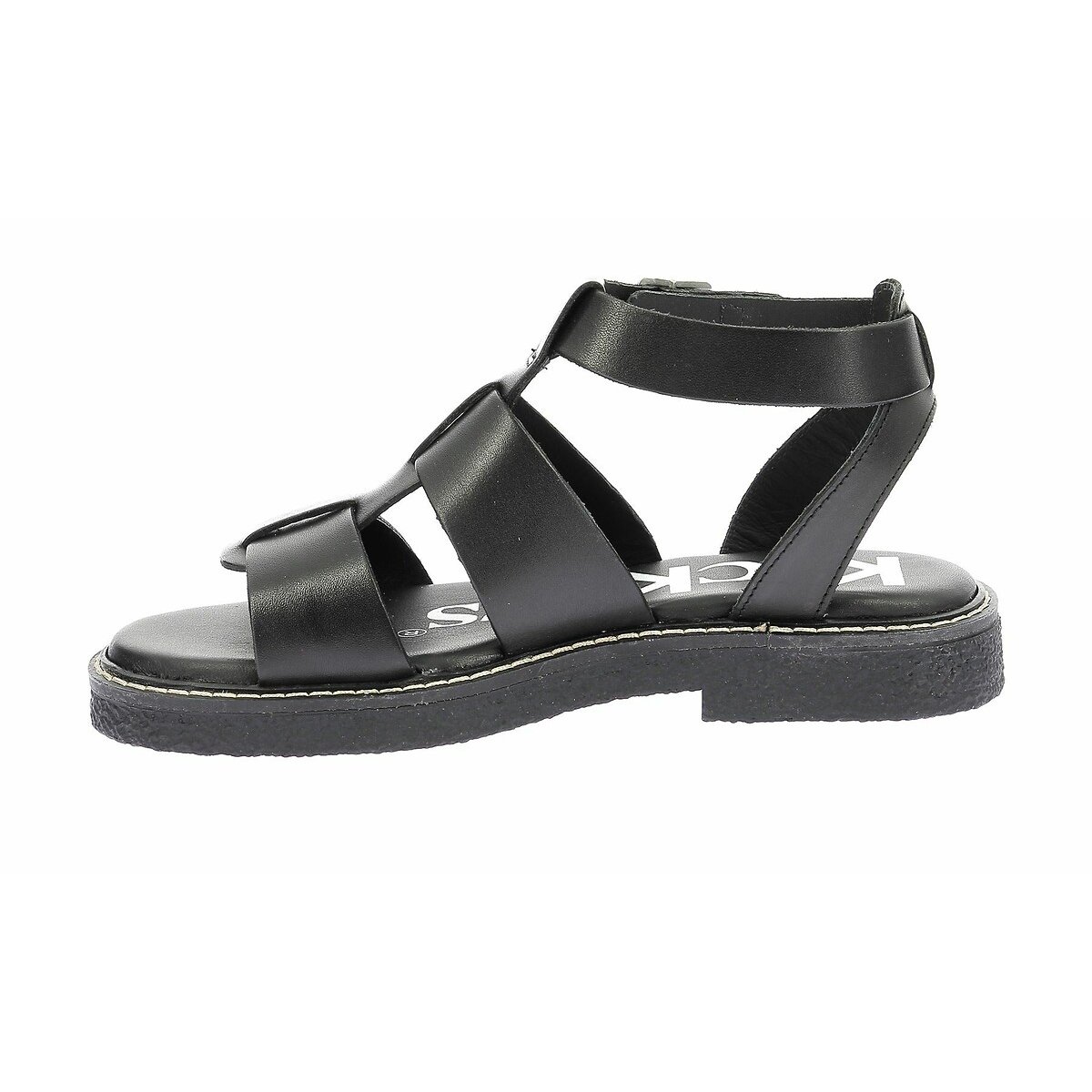 Sandali in pelle Kick Lila nero , KICKERS