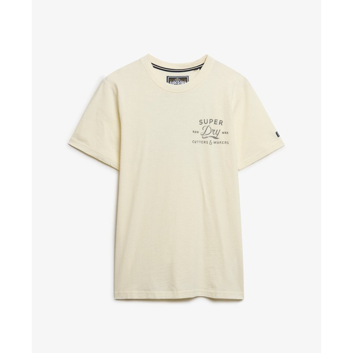 T-shirt décontracté Cutters And Makers blanc cassé, SUPERDRY