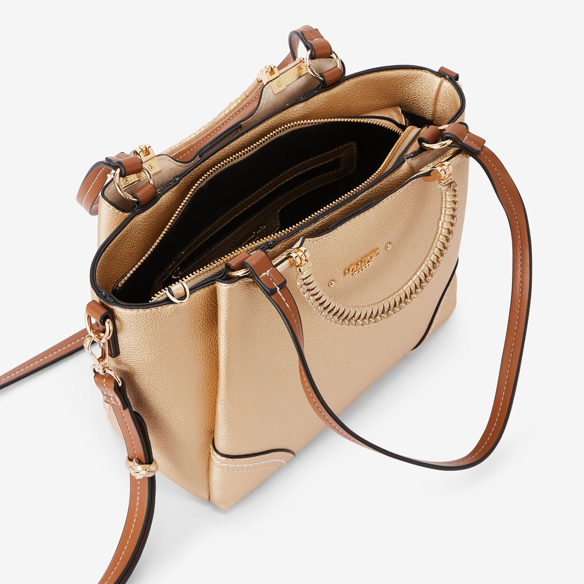 Sac shopper dore Ronnie doré, LOLLIPOPS