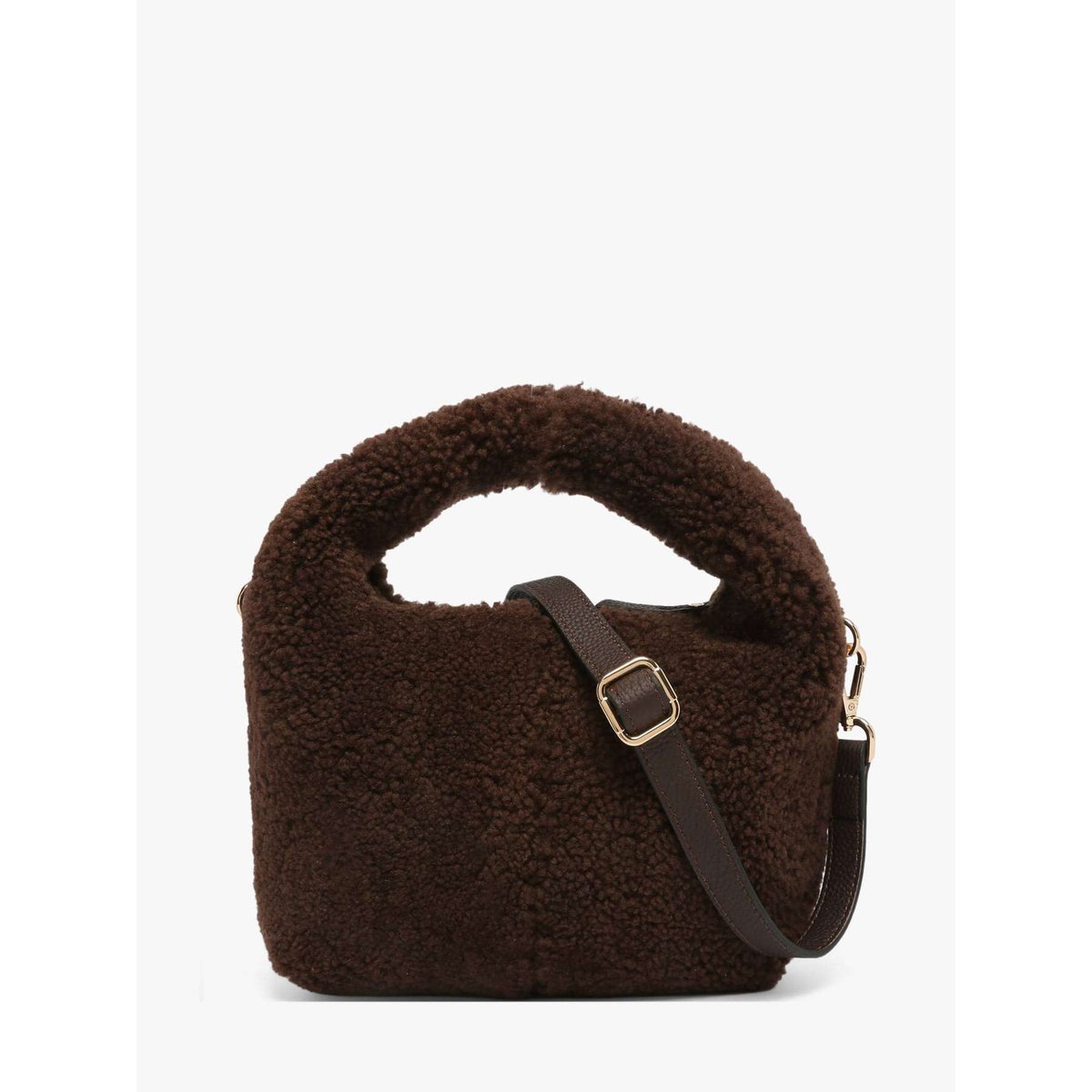 Sac bandoulière Amboise cuir chocolat, ETRIER
