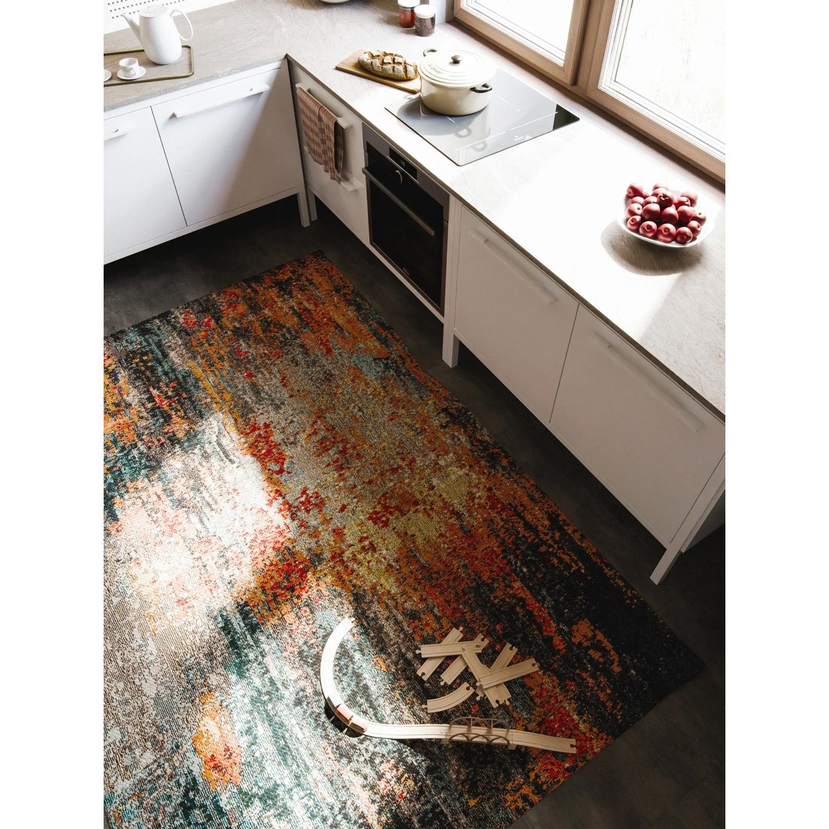 Tapis CASA multicouleur, BENUTA 