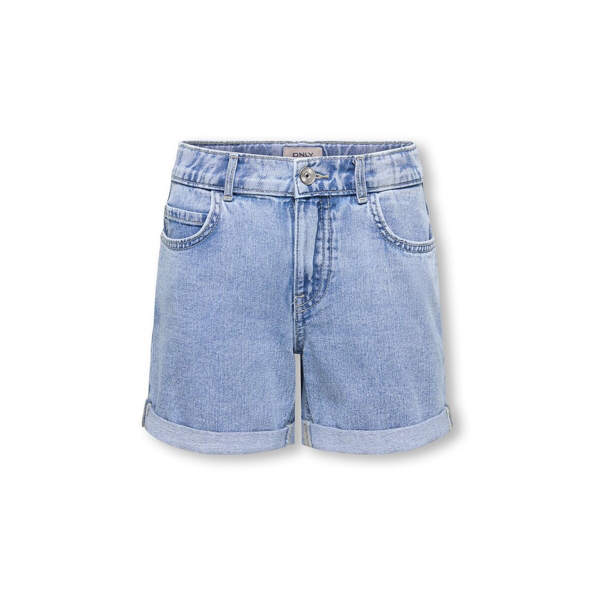 Pantaloncini di jeans, taglio mom jeans chiaro, KIDS ONLY