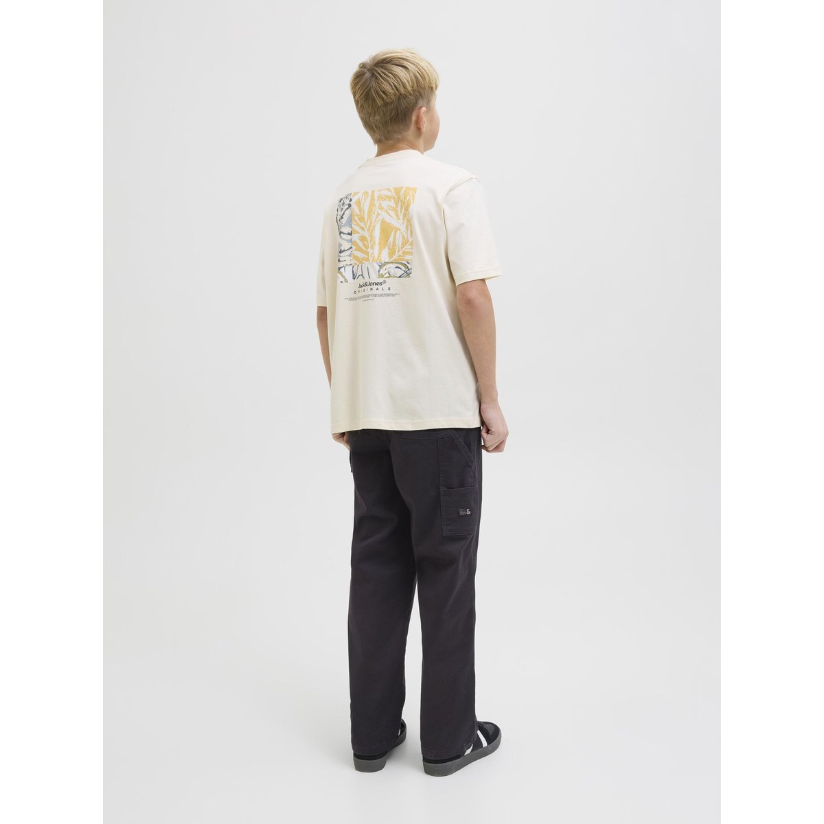 Pantalon Worker black 1, JACK & JONES JUNIOR