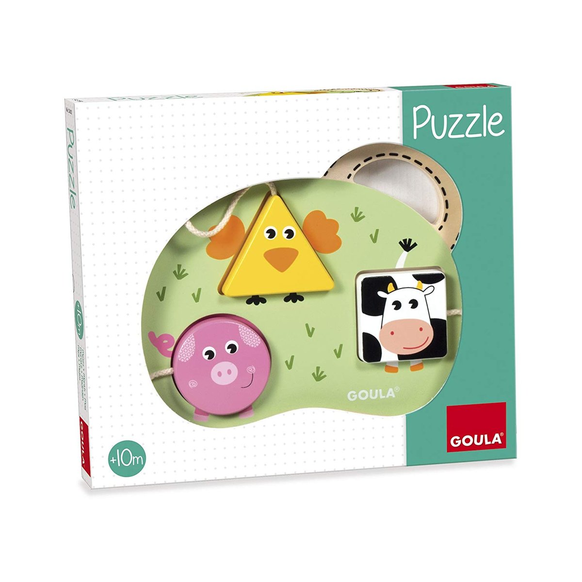 Mon Premier Puzzle Ferme beige, GOULA