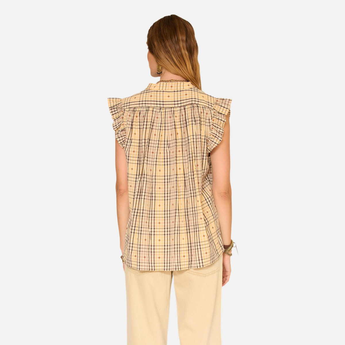 Blouse CILONA carreaux, MKT STUDIO