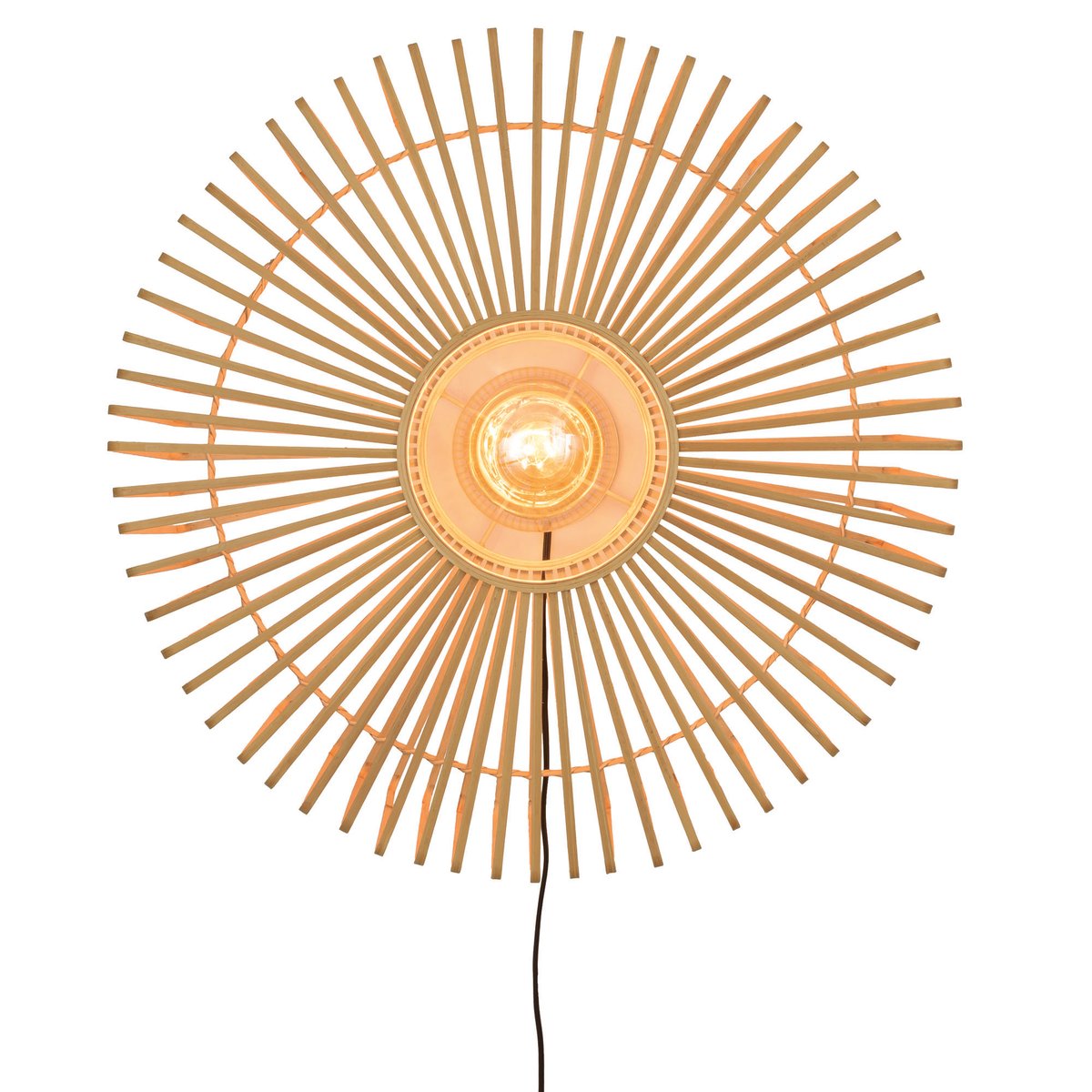 Lampe Murale Bambou BROMO naturel, GOOD & MOJO