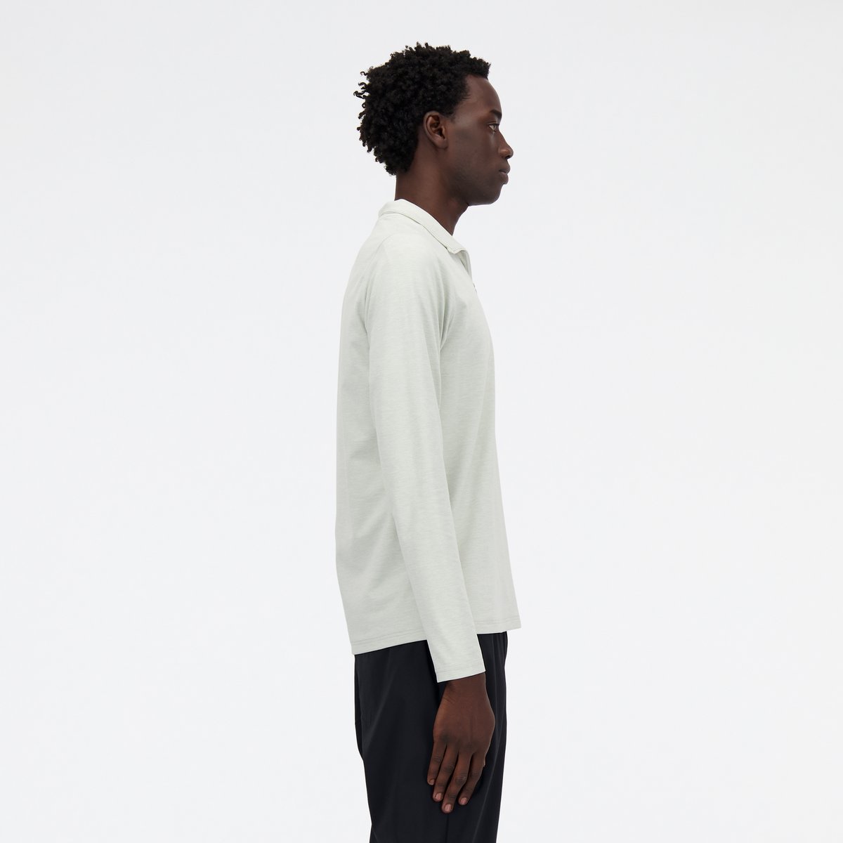 Space Dye 1/4 Zip gris - 5ag, NEW BALANCE