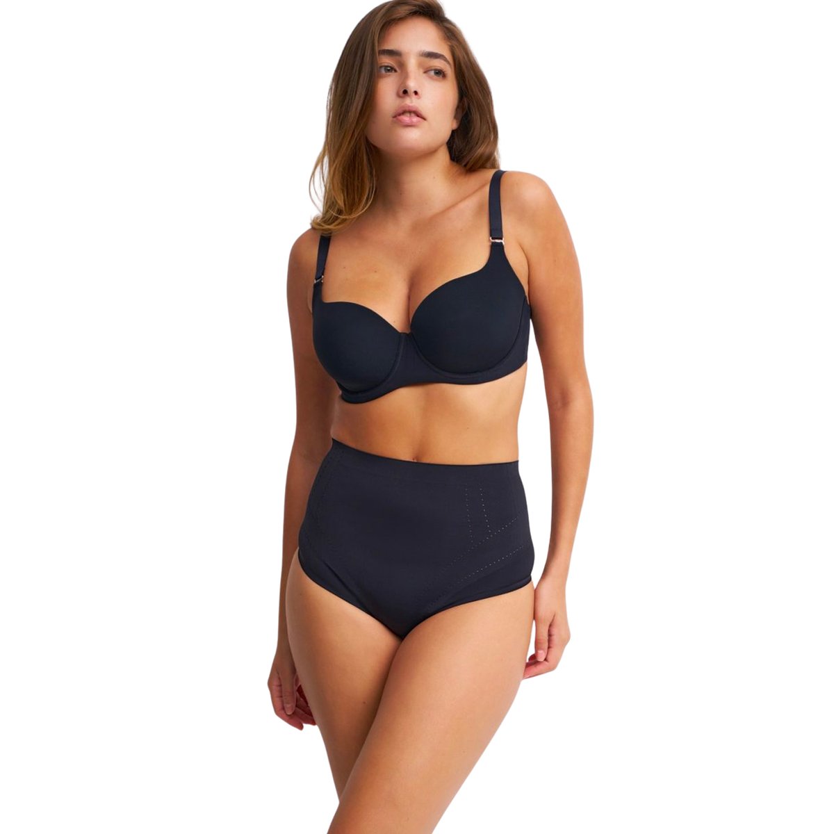 String gainant taille haute SCULPT noir, LUNA SPLENDIDA