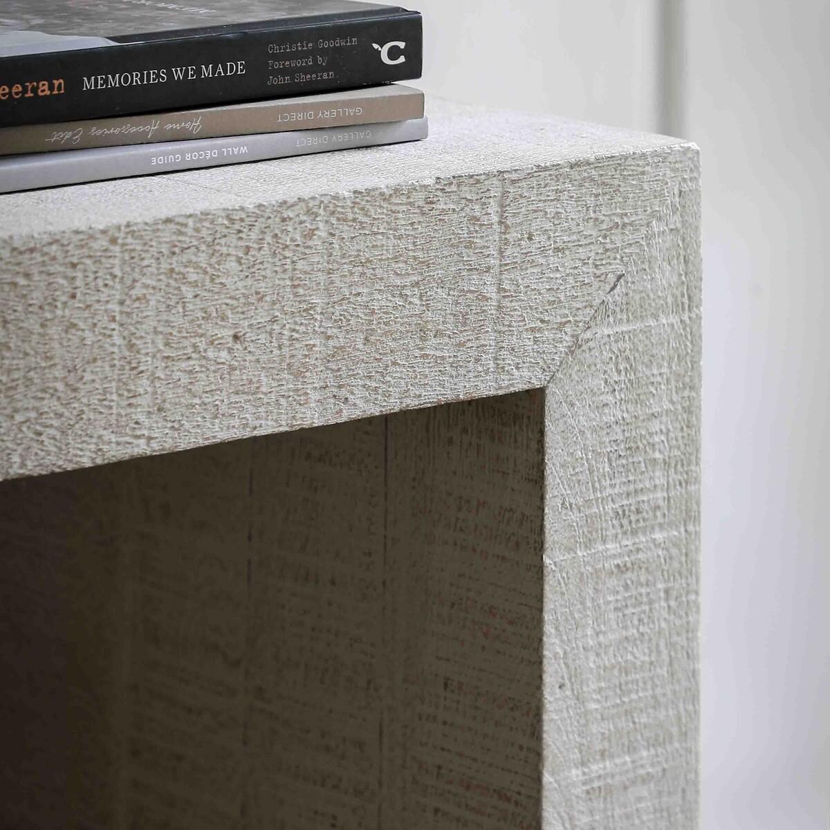 Rustana Whitewash Mango Wood Console Table wood white, ÉDITÉ