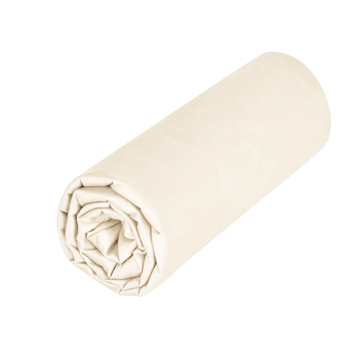 Drap Housse Percale De Coton - TENDRESSE naturel, TRADITION DES VOSGES