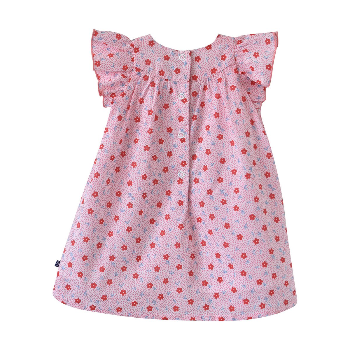 Robe eulalie a motif bebe rose, SUCRE D'ORGE