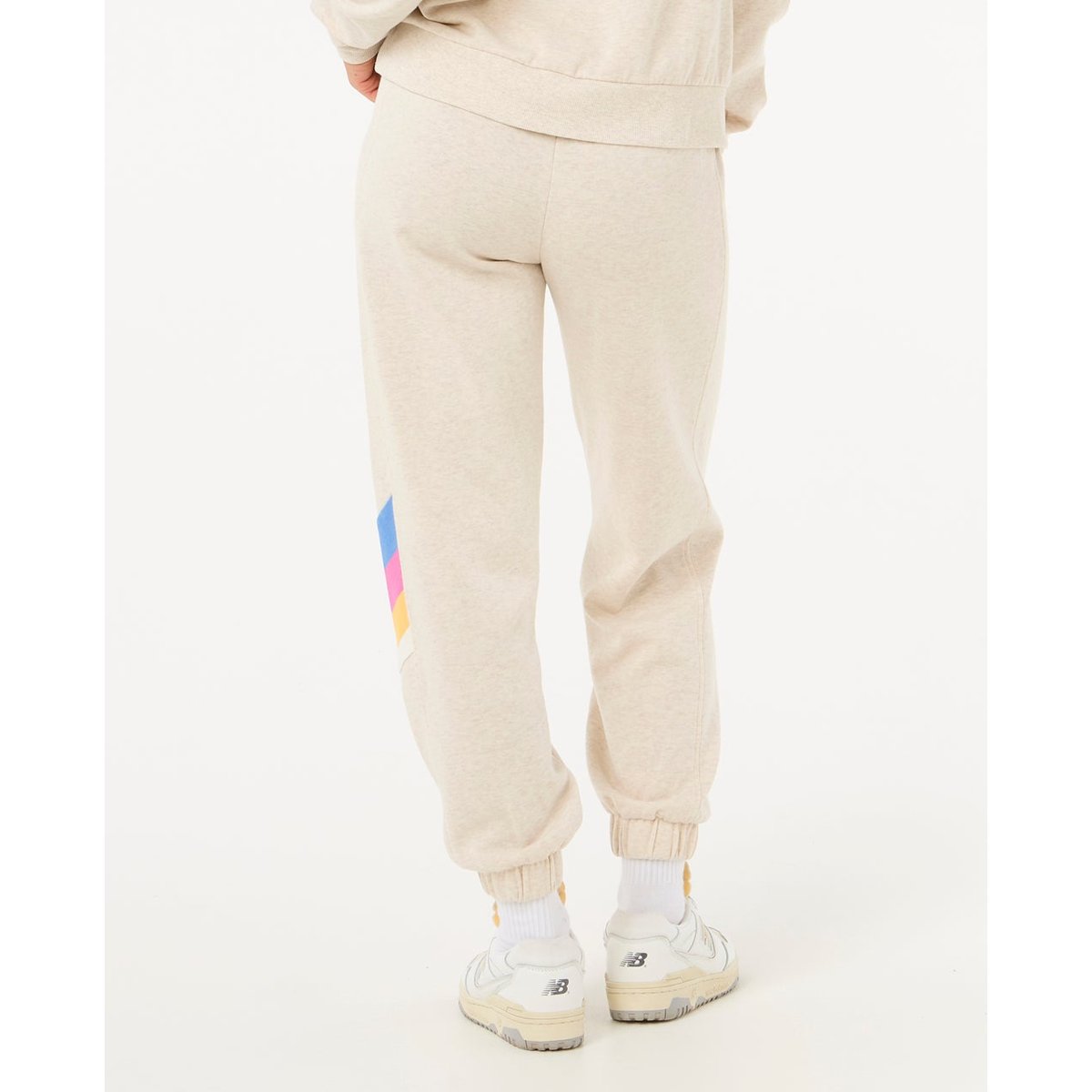 Pantalon LAS DALIAS TRACK PANTS gris chiné avoine, RIP CURL