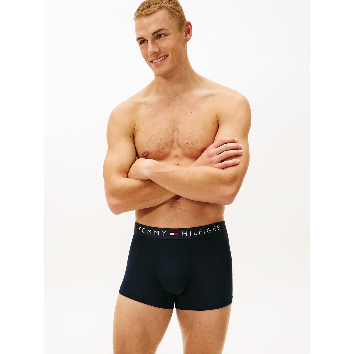 Pack of 2 T-Shirts and 3 Boxer Shorts navy + white, TOMMY HILFIGER