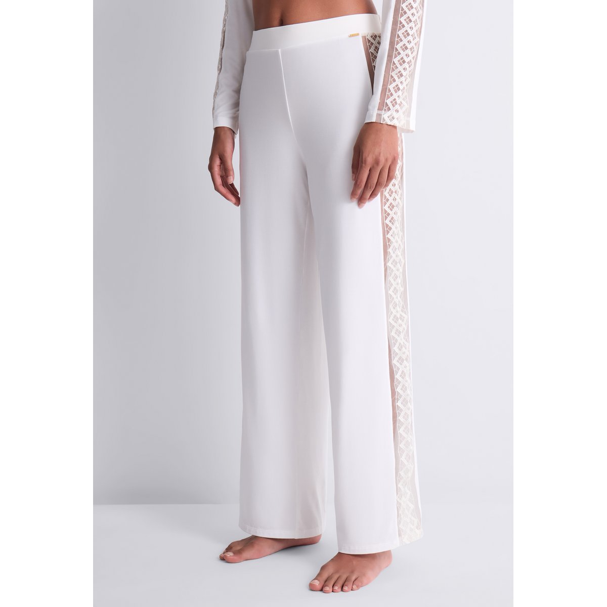 Pantalon Sweet Obsession blanc, AUBADE