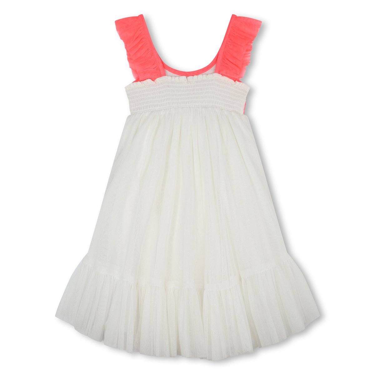 Robe de cérémonie en tulle blanc, BILLIEBLUSH