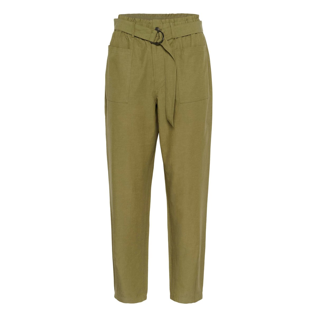 Pantalon casual vert dusky green, KAFFE