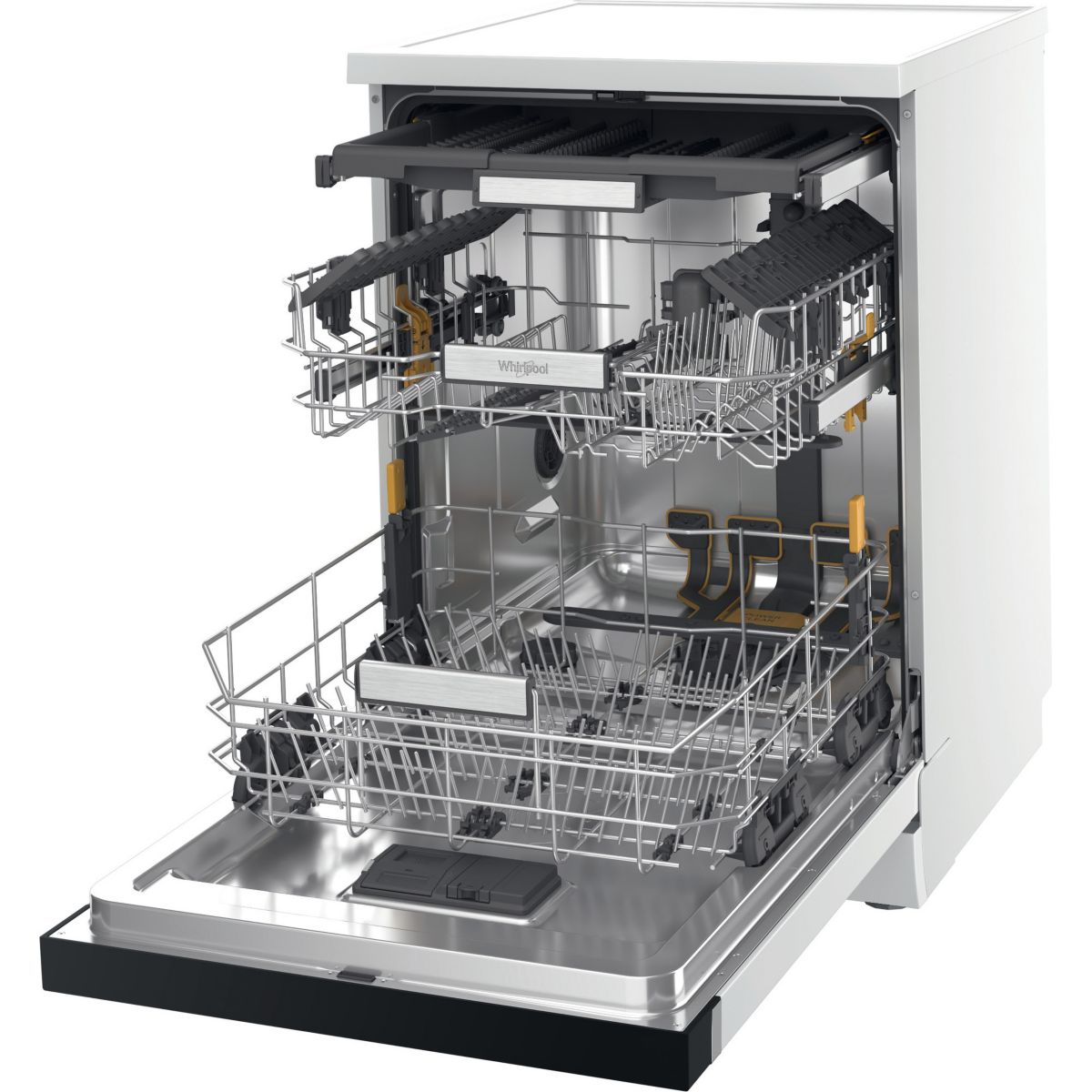 Lave vaisselle 60 cm W7FHS41 MaxiSpace couleur unique, WHIRLPOOL