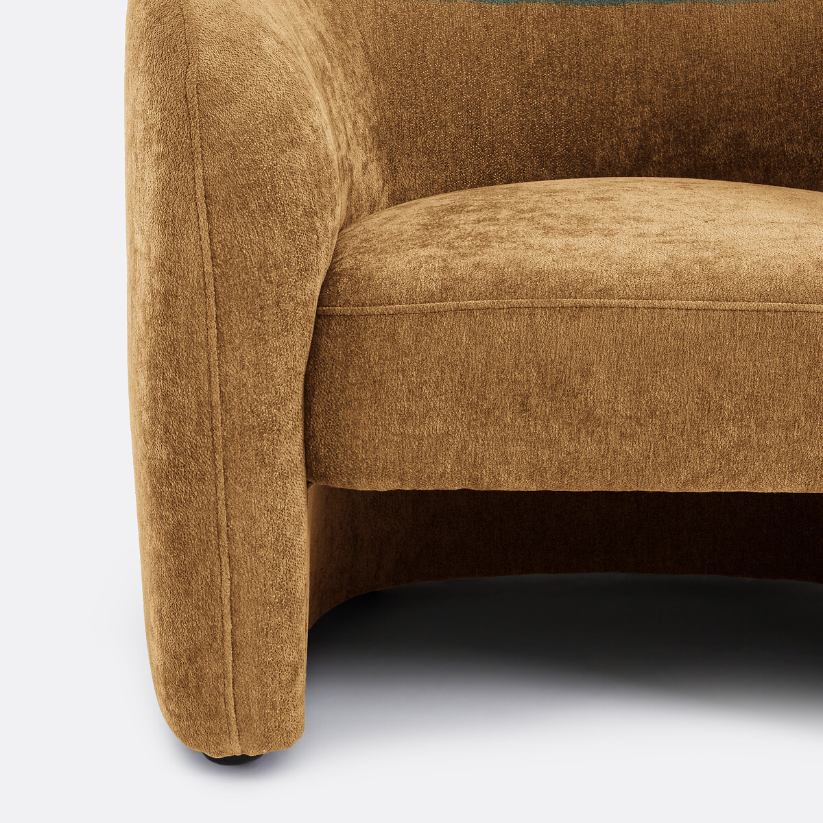 Fauteuil en chenillé, LANDINE bronze, LA REDOUTE INTERIEURS
