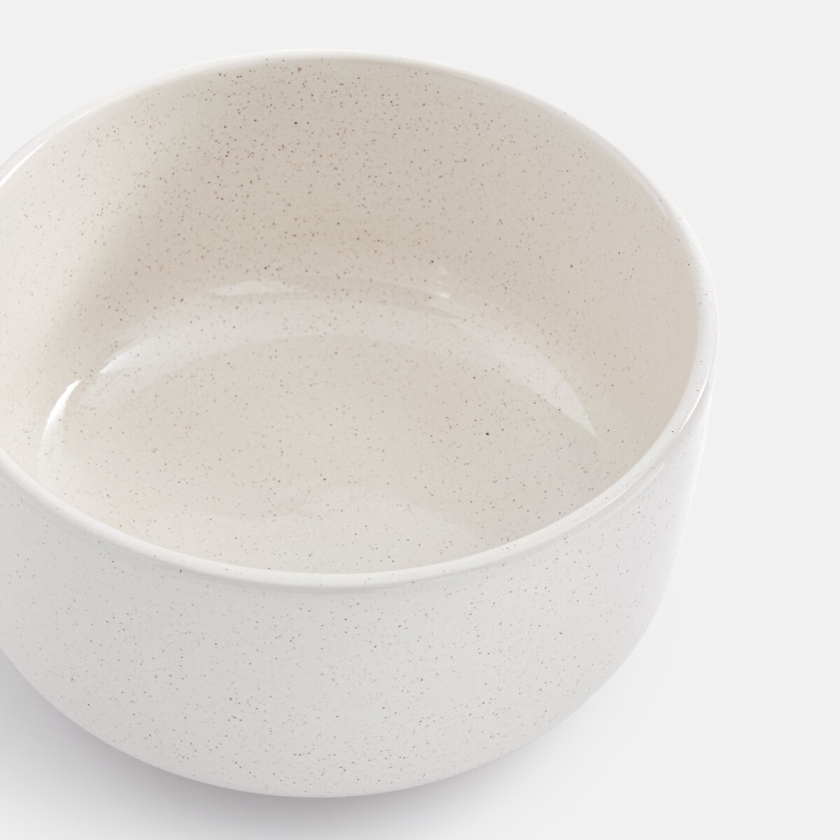 Set of 6 Tecka Speckled Stoneware Bowls ecru , LA REDOUTE INTERIEURS