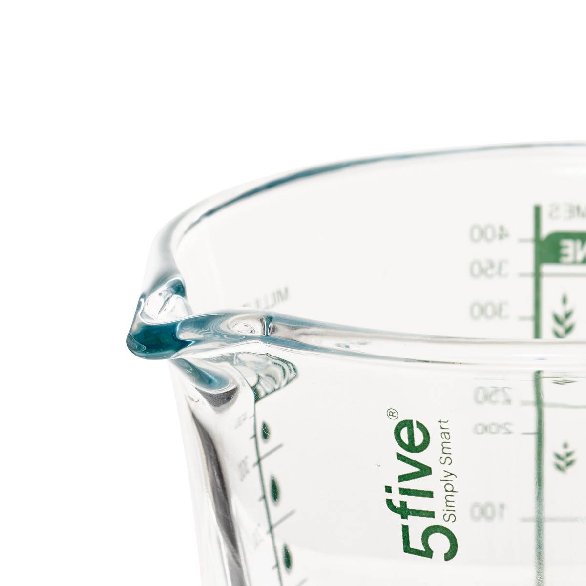 Verre doseur rond NEO transparent, 5FIVE SIMPLY SMART