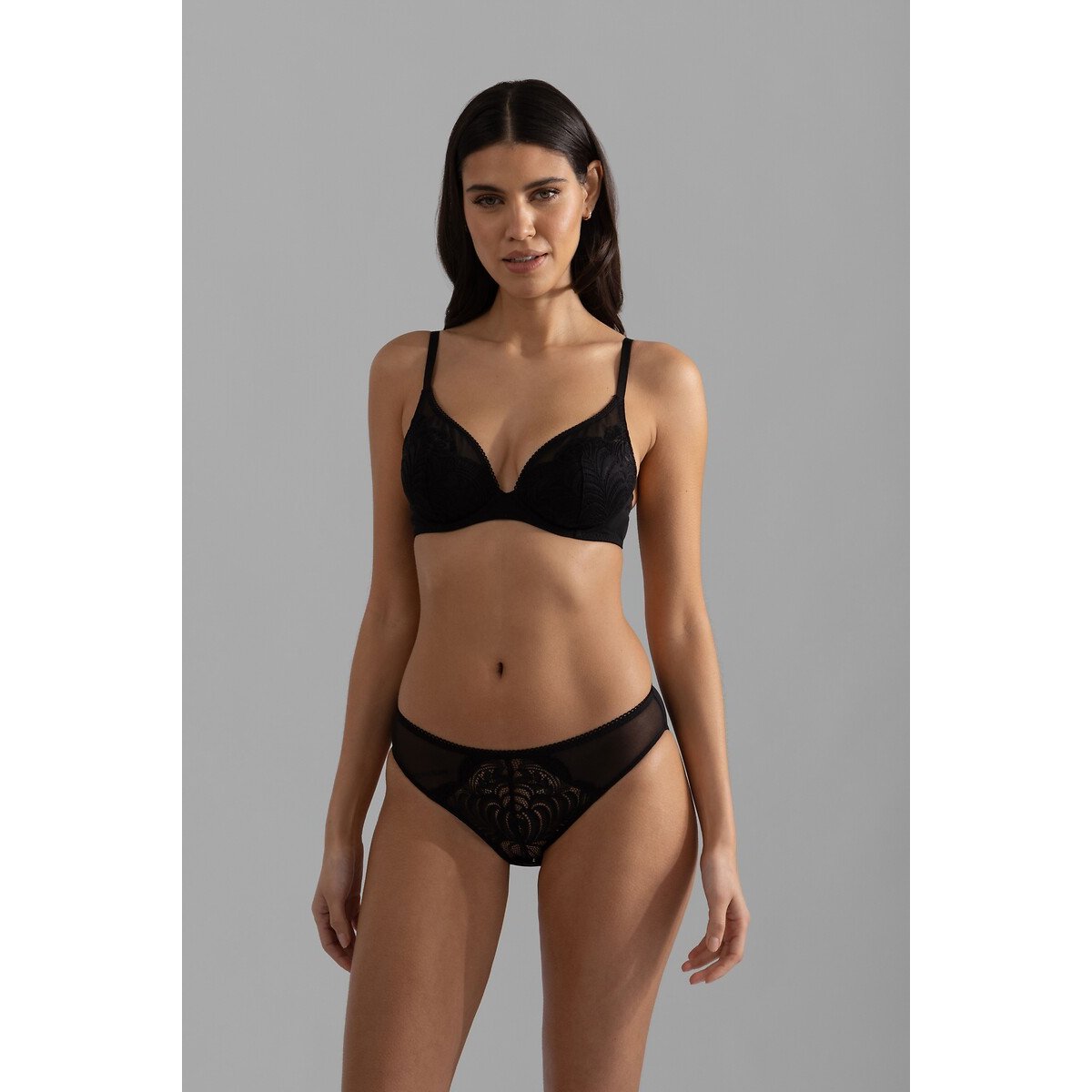Confezione da 2 culotte LINCOLN avorio + nero, DORINA