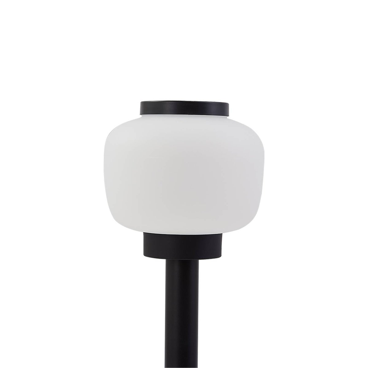 Luminaire de terrasse en aluminium moderne noir, blanc, LINDBY