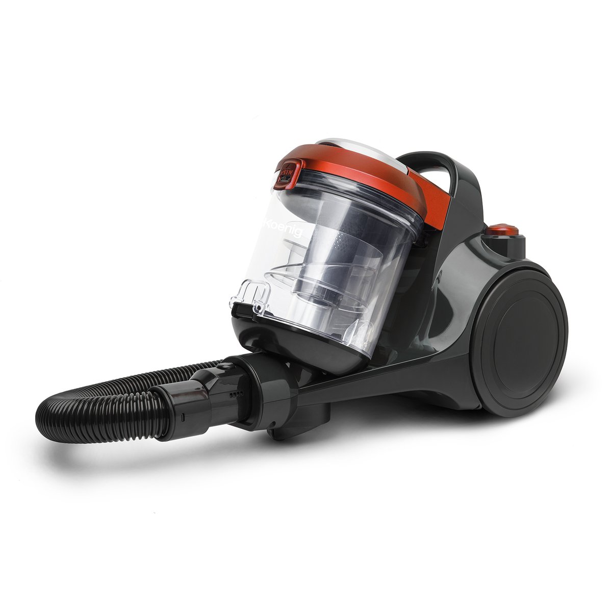 Aspirateur traineau sans sac cyclonique - STC48 rouge, H.KOENIG