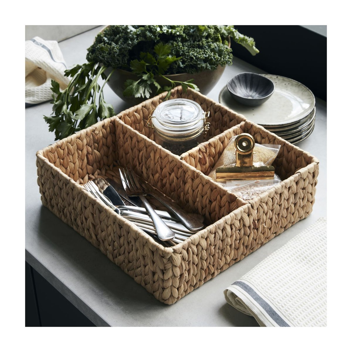 Panier Store L 30 cm nature, HOUSE DOCTOR