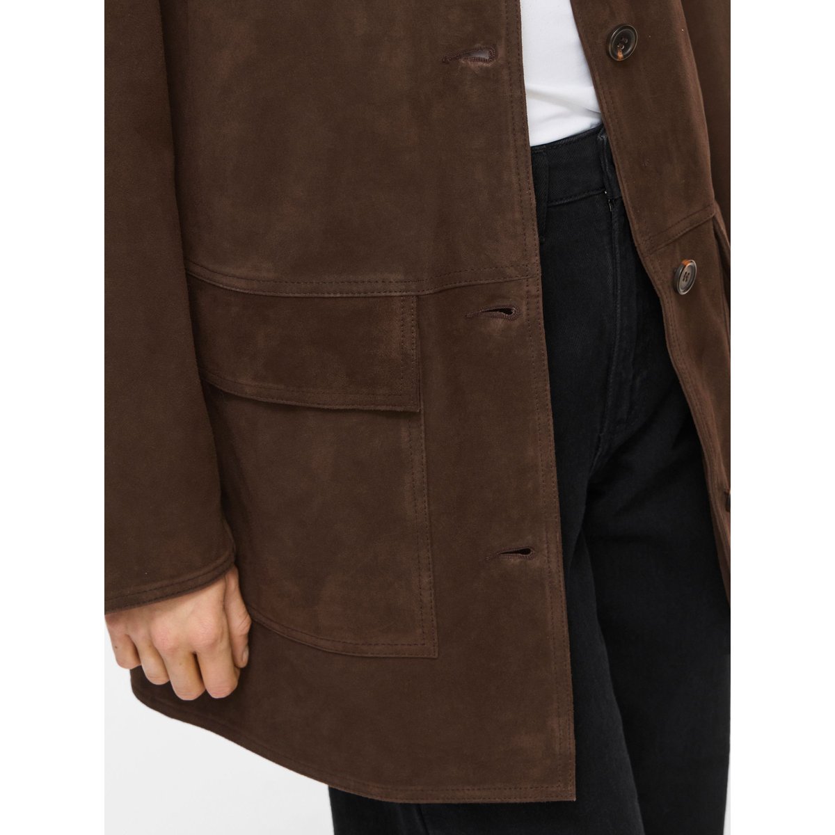 Blazer marron - coffee bean1, VILA