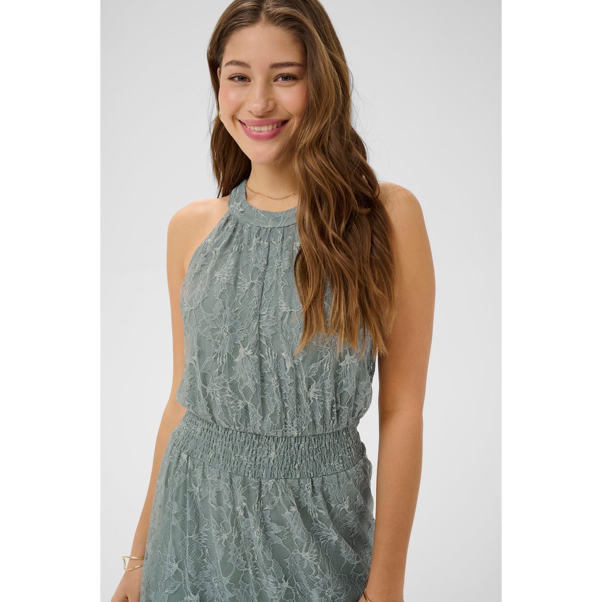 Robe vert shadow, CREAM