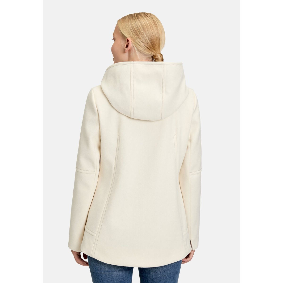 Veste d'hiver à capuche light almond, AMBER & JUNE