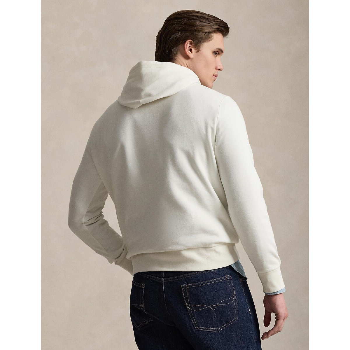 Sweat à capuche ecru, POLO RALPH LAUREN