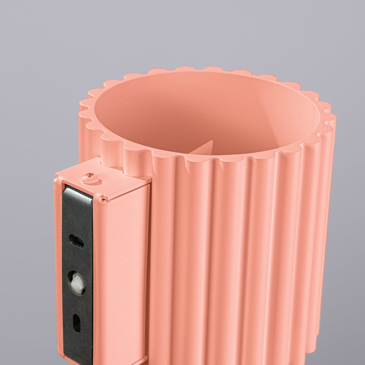 Applique Aluminium Pêche G9 1 Aura rose, EDEN