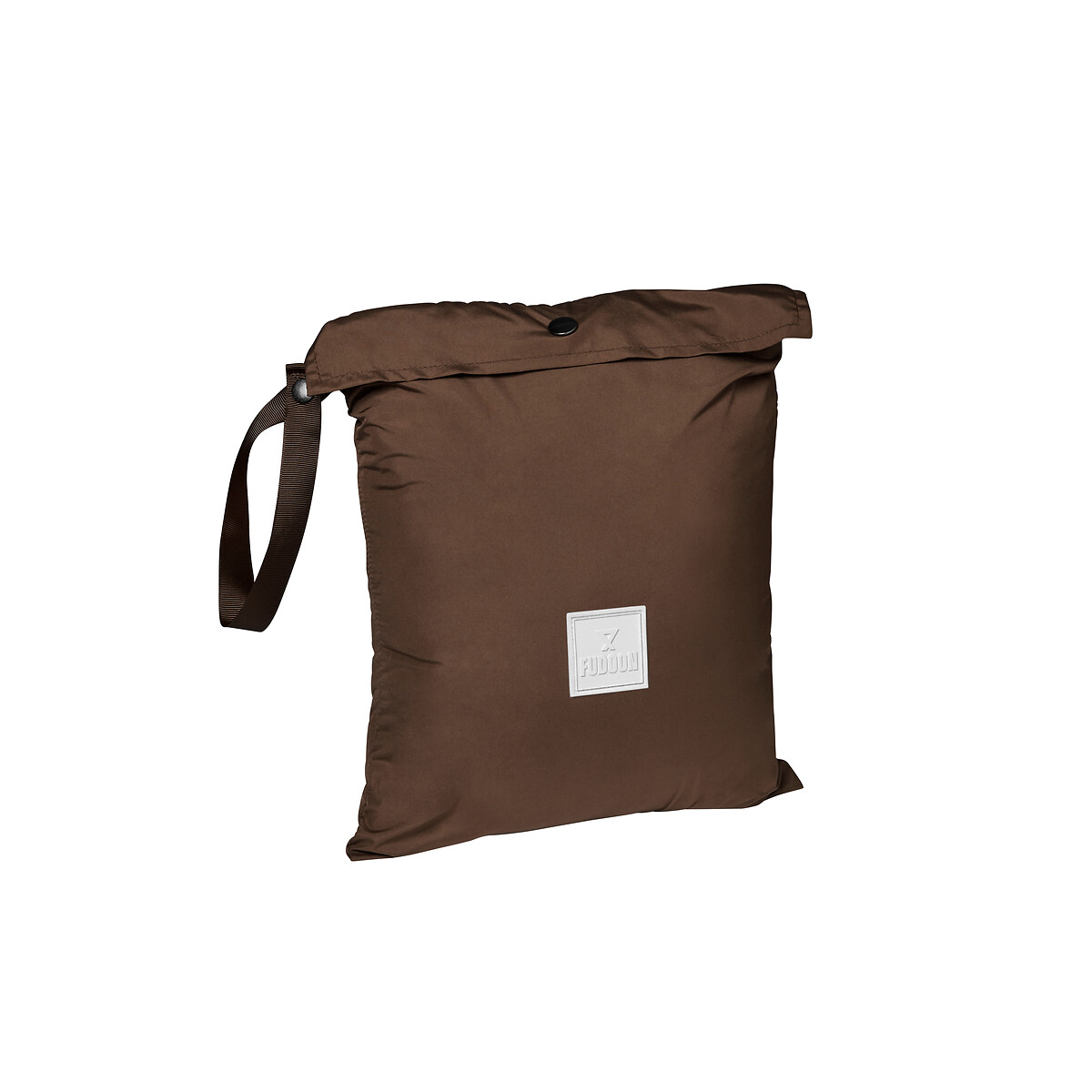 Capuche doudoune réversible, unisexe chocolat/blanc, FUDOON