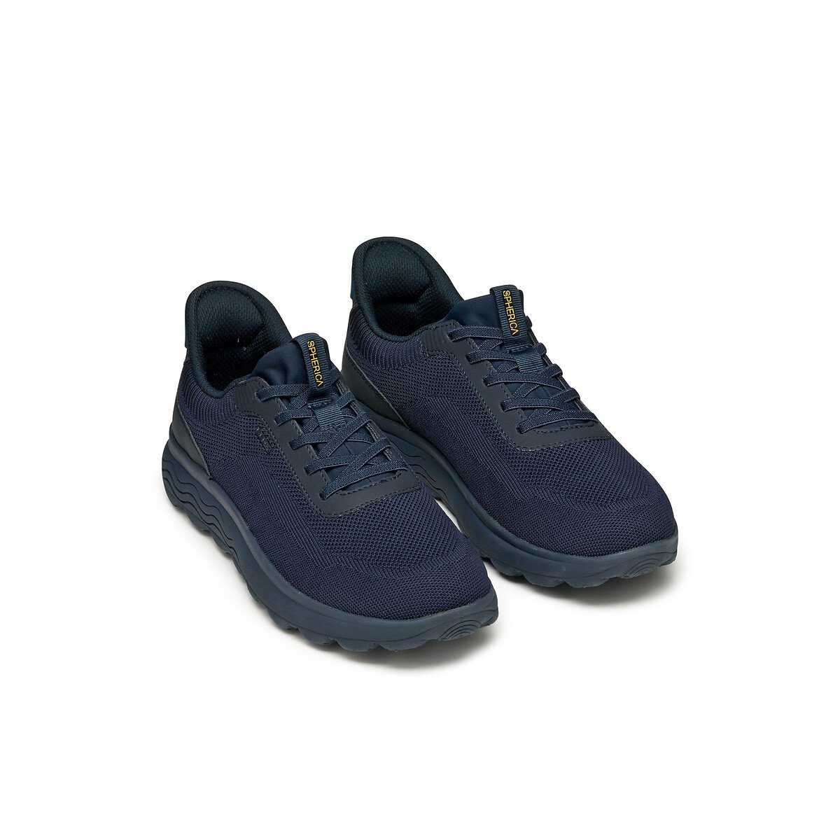 Zapatillas transpirables, SPHERICA PLUS, FAST-IN azul marino, GEOX