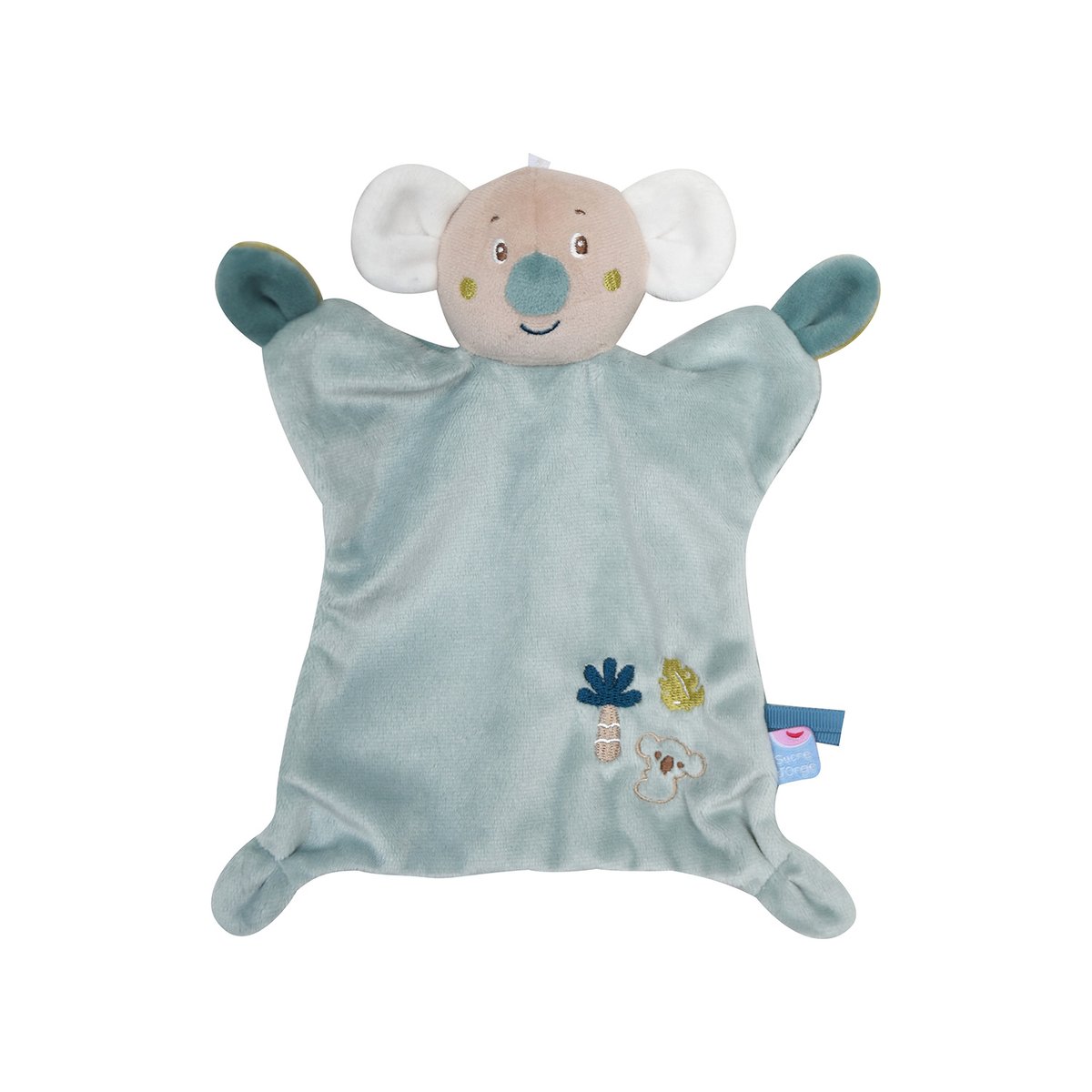 Doumou koala radel velours doux vert, SUCRE D'ORGE