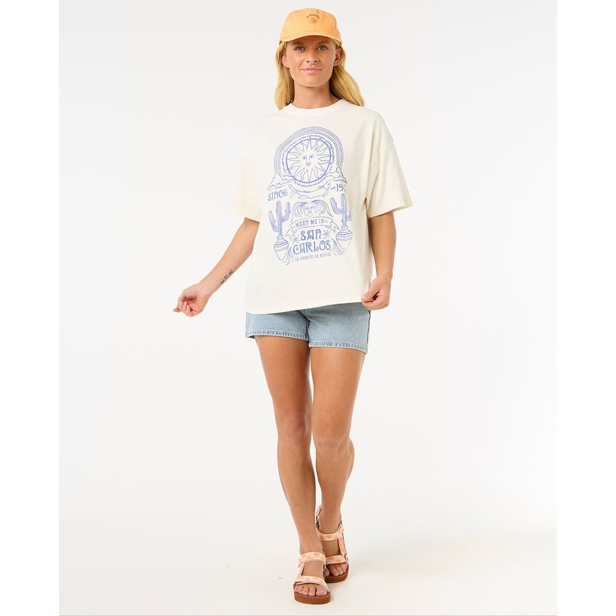 T-shirt SAN CARLOS HERITAGE TEE os, RIP CURL