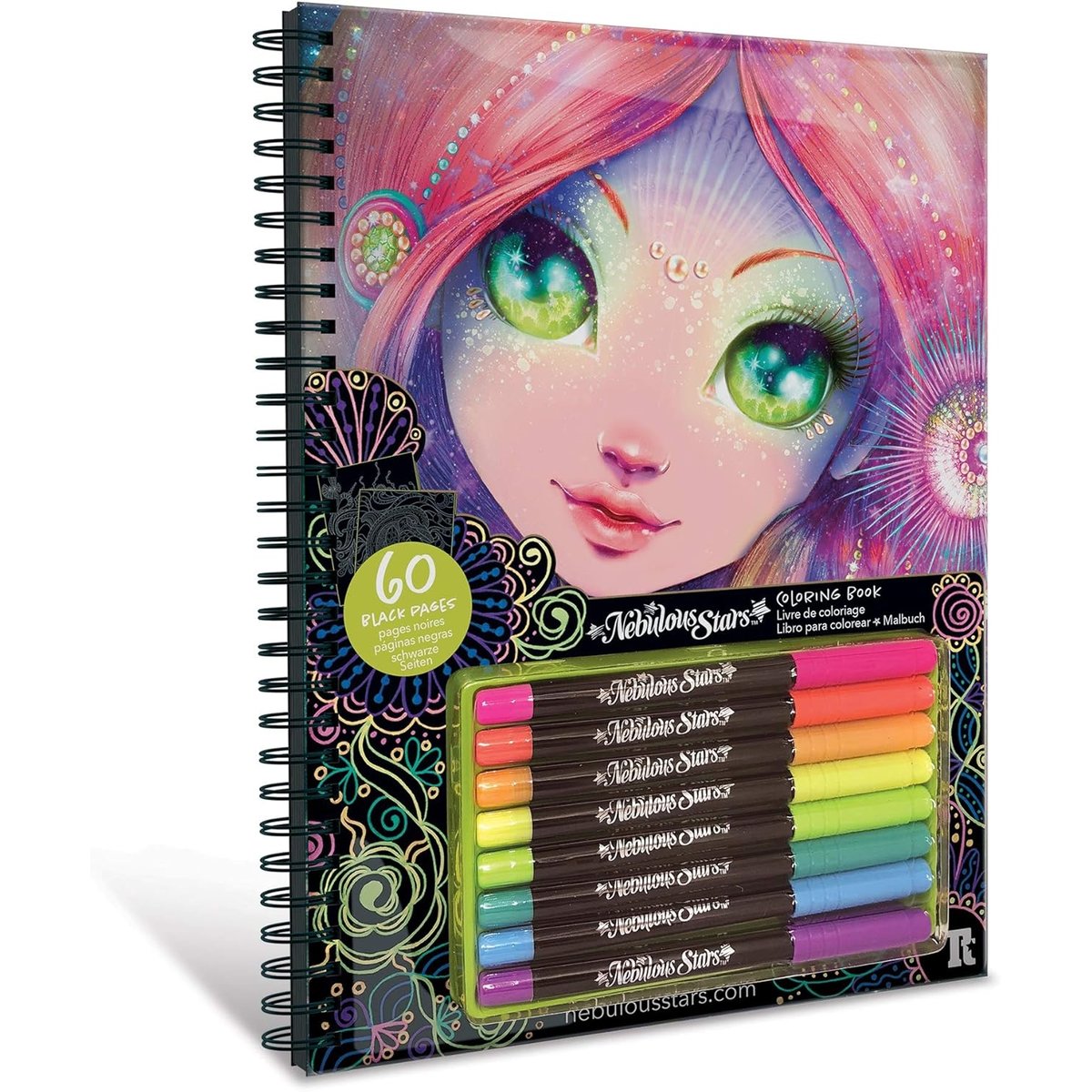 Nebulous Star - Livre à colorier multicolore, HAPE